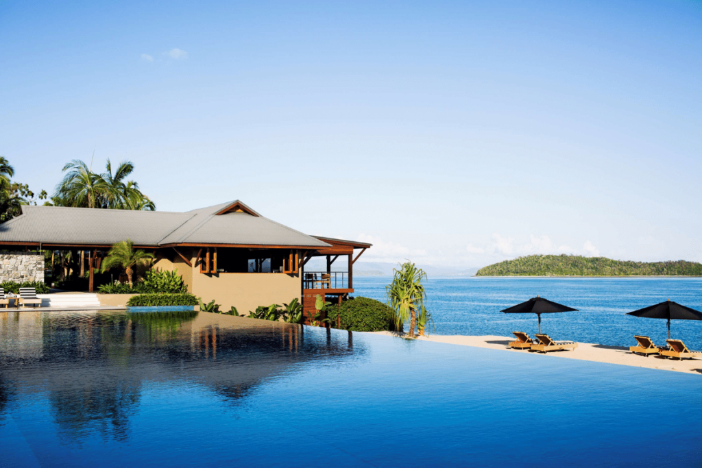 Pebble Beach Pool at qualia